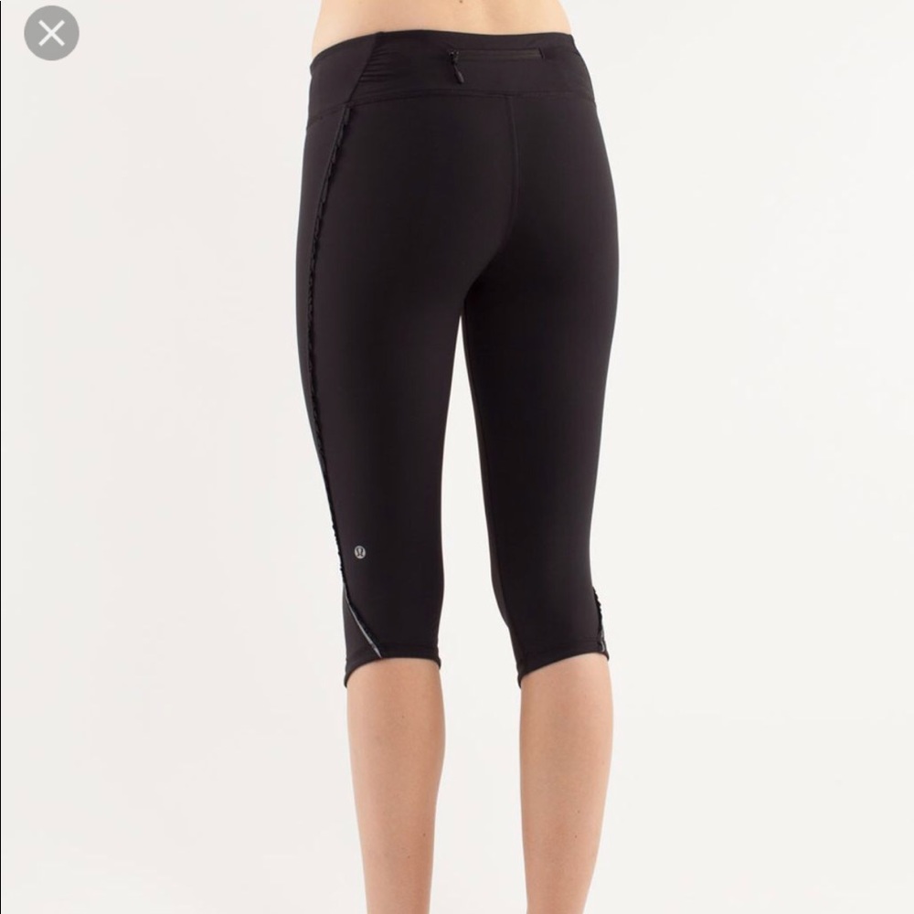 Lululemon Fast and Free Crop Leggings